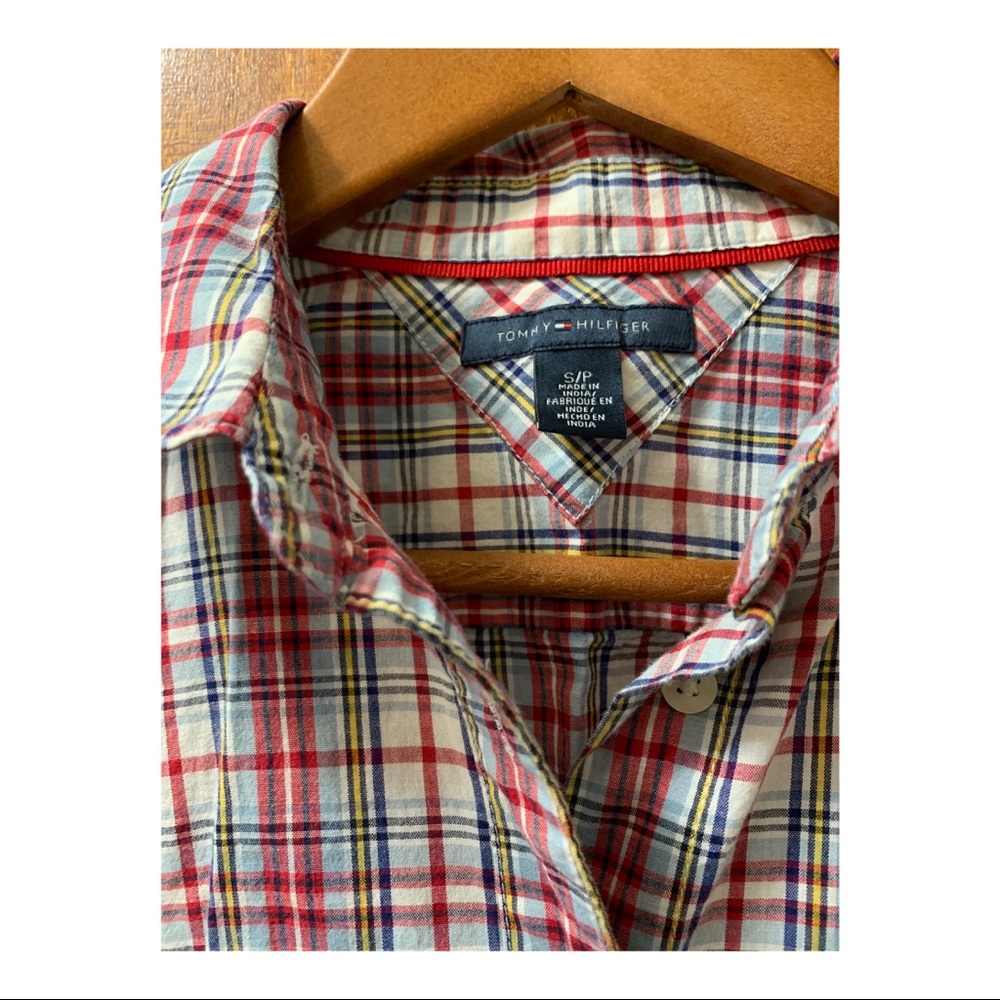 Tommy Hilfiger Plaid Burton Down